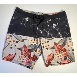 Rusty Y2K Flower Boardies - Men 38